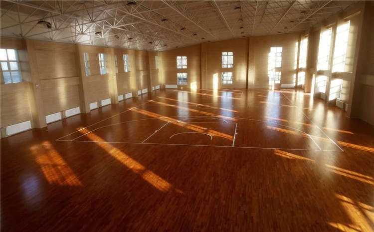 硬木企口NBA籃球場木地板怎么翻新？