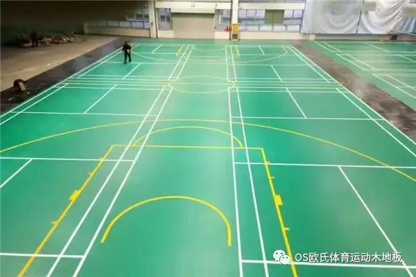 雙龍骨羽毛球木地板--北京延慶會展中心成功案例 雙龍骨羽毛球木地板--北京延慶會展中心成功案例